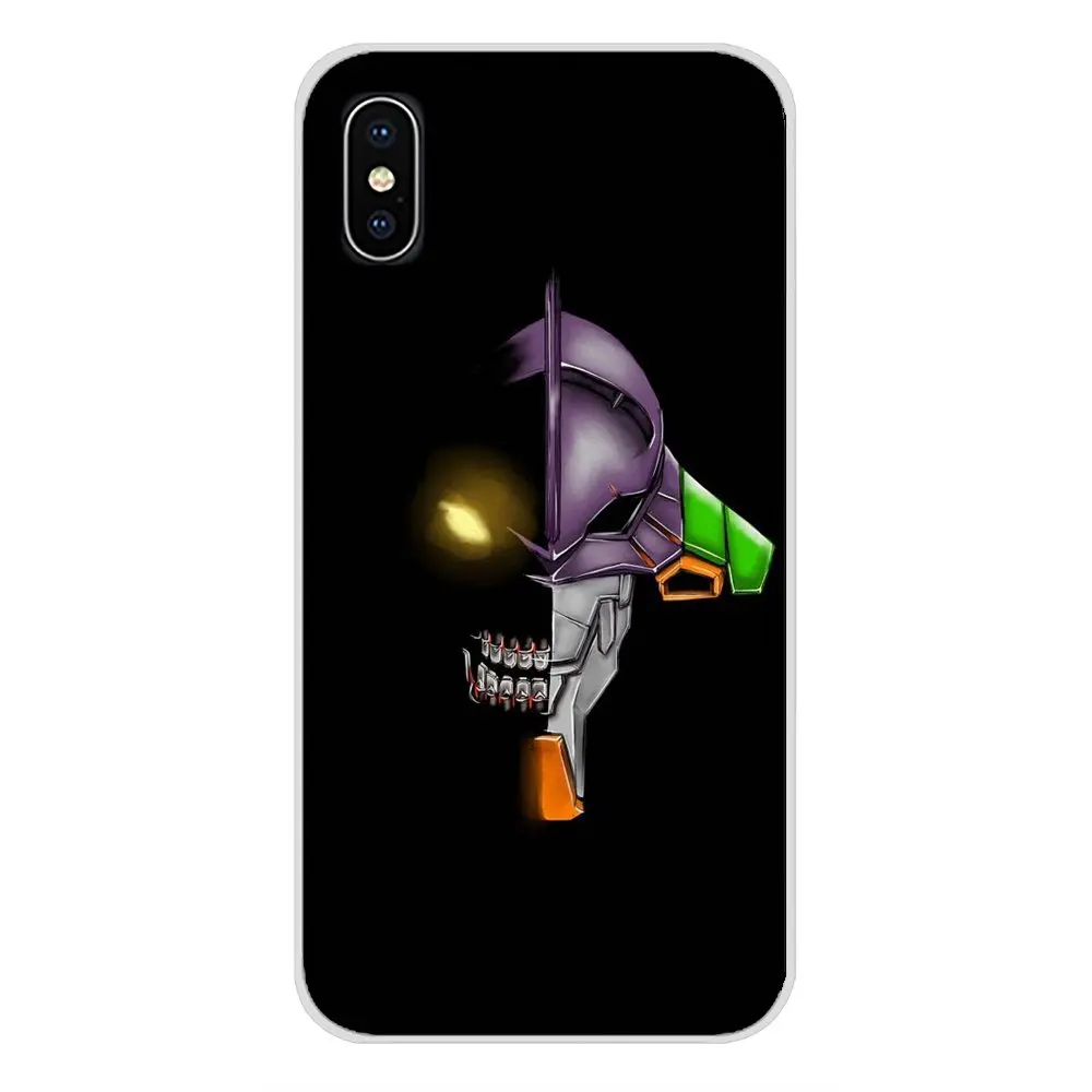 Для Apple iPhone X XR XS MAX 4 4S 5 5S 5C SE 6 6S 7 8 Plus ipod touch Evangelion аксессуары чехлы для телефонов |