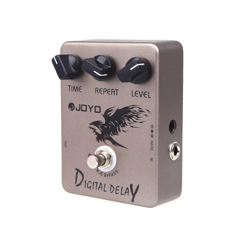 Joyo JF 08 цифровой гитарные педали с эффектом Delay время задержки повторить уровня