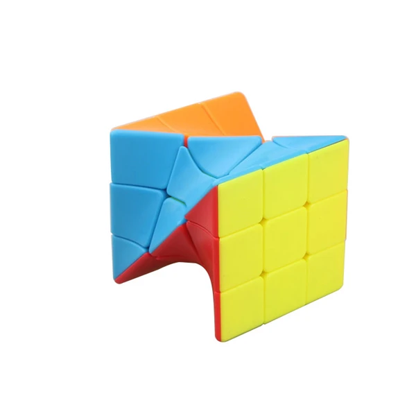 Забавная игрушка Fangge 3x3 Torsion волшебный куб колофул головоломка для
