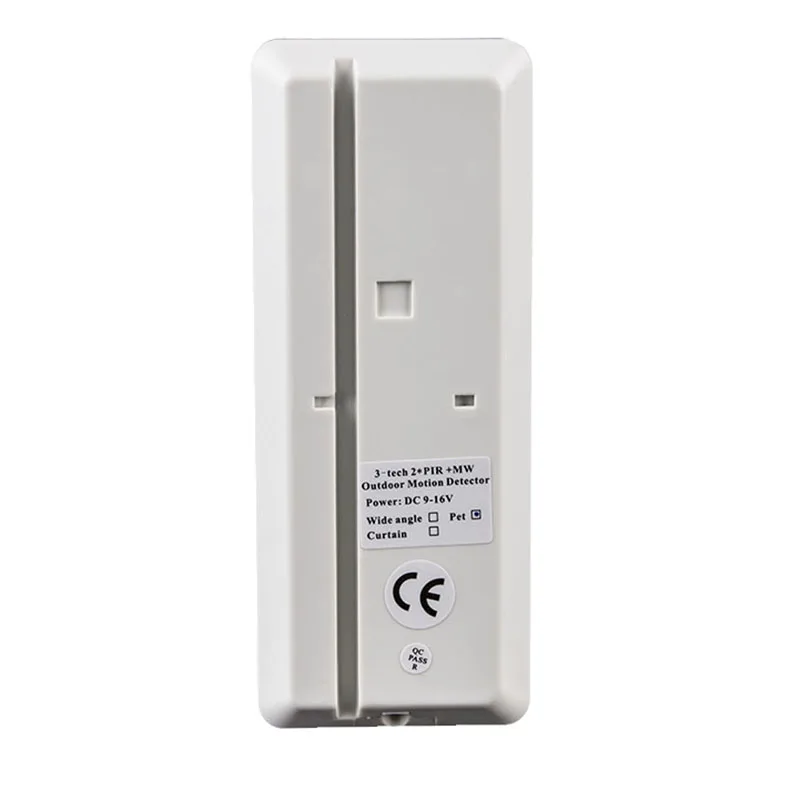 2 шт. высокое качество IP65 проводной двойной PIR + MW датчик тревоги защита от