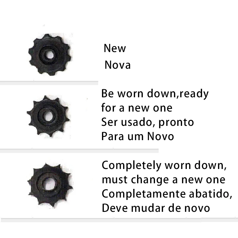 Shimano Deore шкив комплект M6000 GS/SGS 10 s Скорость задний переключатель набор натяжения и