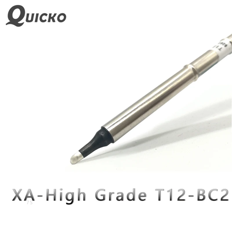 Паяльник QUICKO XA High-gradeT12-BC2 BC1 BC3 наконечник/маленькая сварочная головка в форме