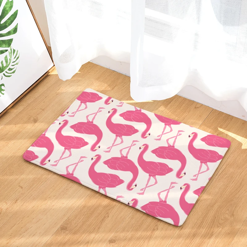 Flamingo Mats Home Decor Series Carpets Non-slip Kitchen Rugs for Living Room Floor 40X60 50X80cm | Дом и сад