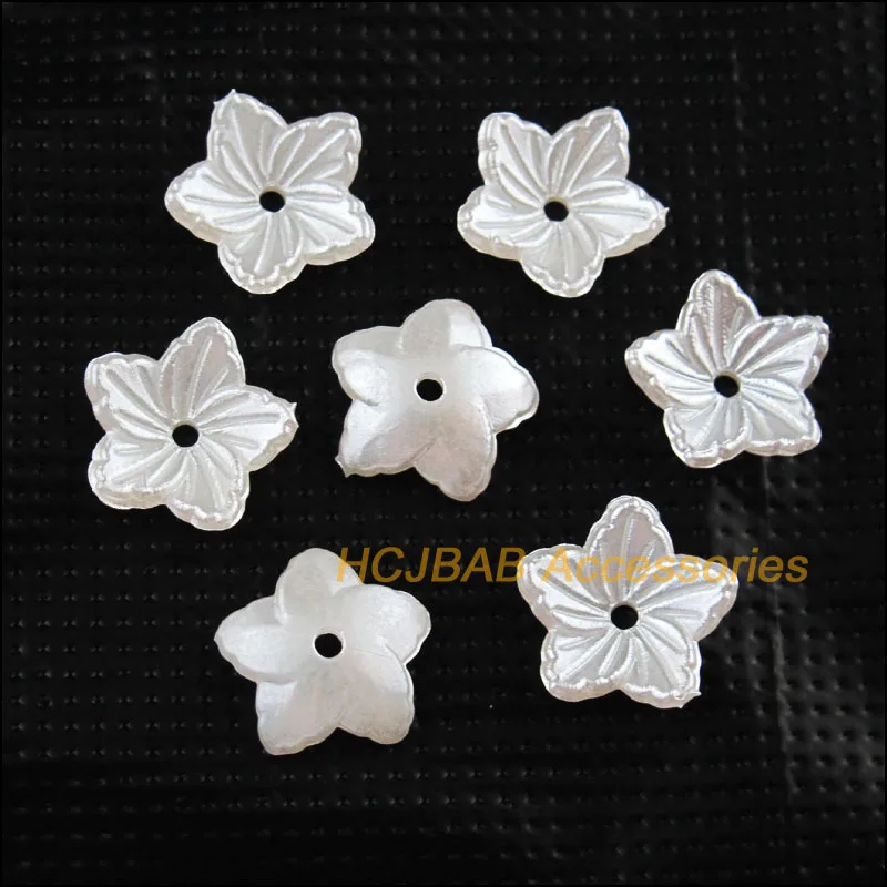 150 Новые Подвески в виде звезд цветов акриловые разделительные бусины Концевики