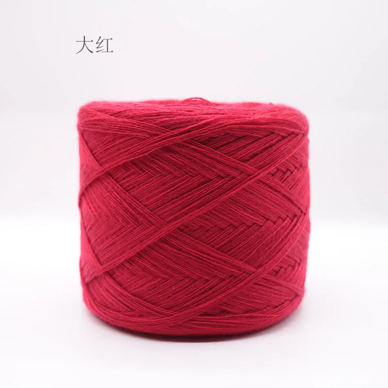 04 red 500 г неотбеленная оригинальная экологическая здоровая 70% шерсть вязанная Пряжа Детская натуральная мягкая пряжа для вязания крючком - Цвет: 04 red