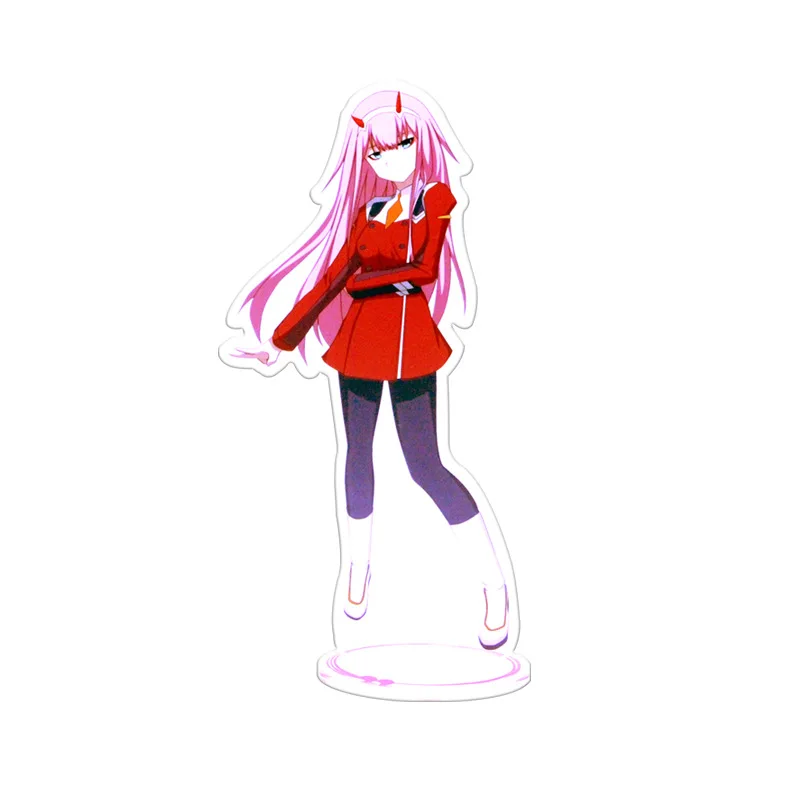 Аниме Darling in the FranXX Zero Two фигурка на акриловой подставке настольное украшение Коллекция Модель игрушка кукла подарки косплей