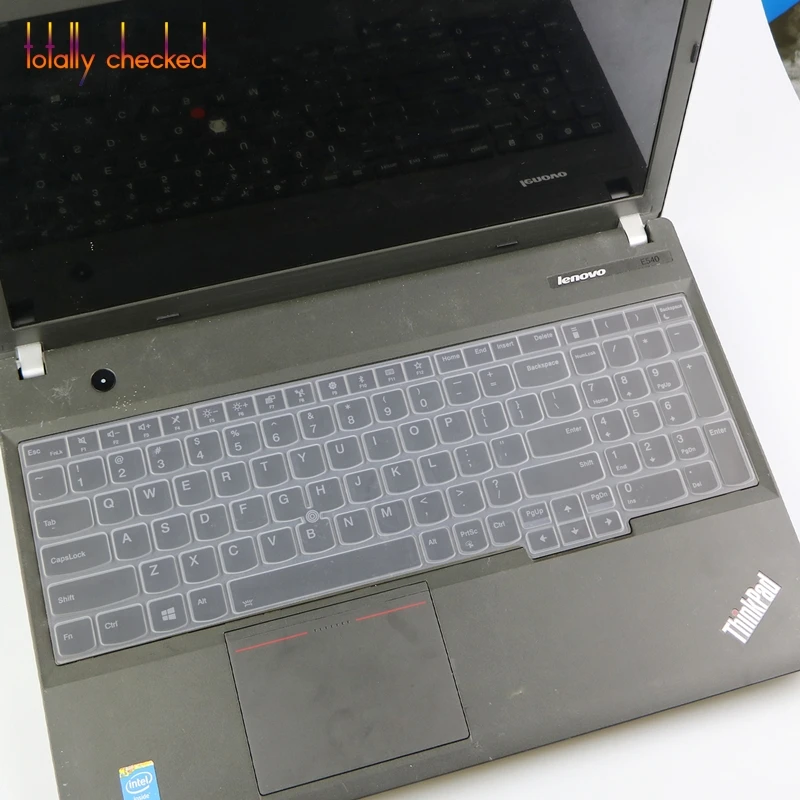 clear Для lenovo ThinkPad P51S P52S E590 E580 E585 T570 T580 T590 L580 15,6 ''Обложка клавиатуры для ноутбука клавиатура протектор - Цвет: clear