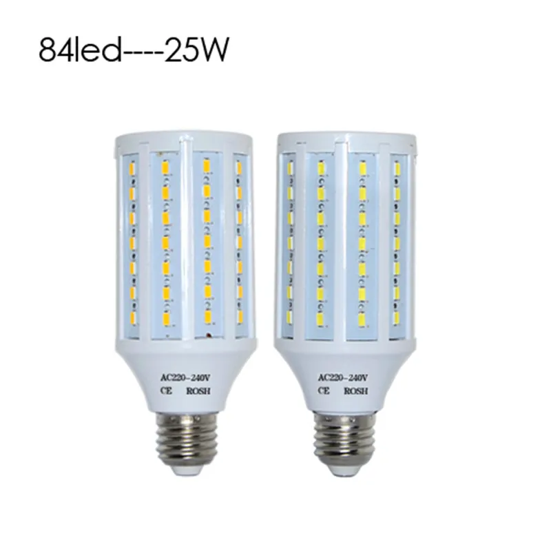 E27 B22 E14 E40 12 Вт/15 Вт/25 Вт/30 Вт/40 Вт/50 Вт 5730 SMD cree чип светодиодный кукурузный