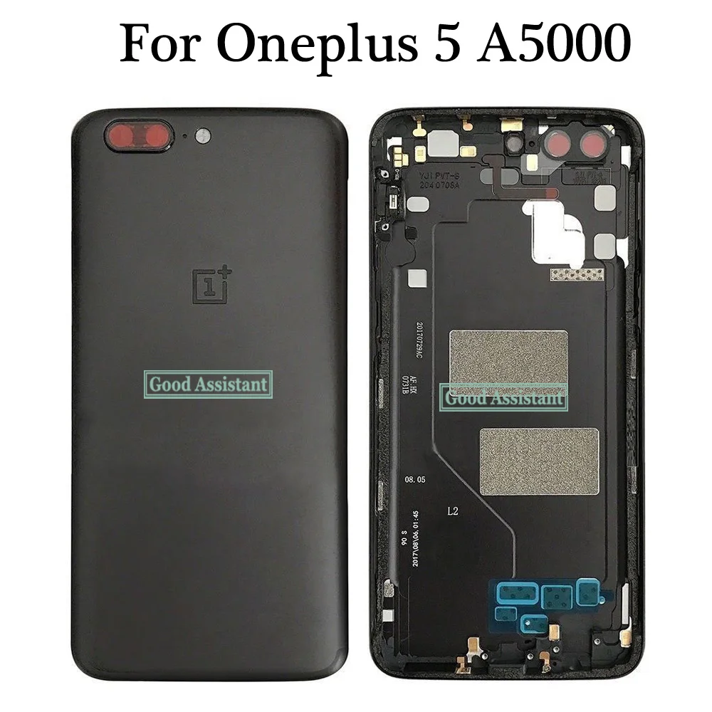 Для Oneplus One plus 1 + X 2 3 3t 5 6 комплектов/партия размер 6T 7 PRO Global задняя Батарея крышка