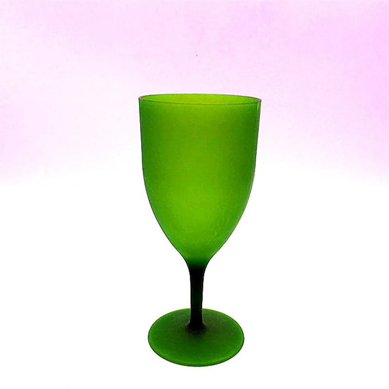 Цветные Бокалы Для Вина 6 шт./компл. Коктейльные из полипропилена пластиковые