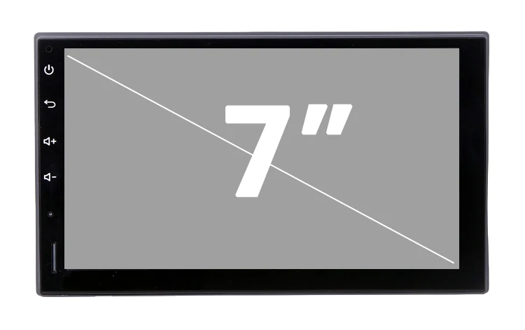 Бесплатная камера + DVR Android 7 1 HD 600*1024 экран 4 ядра RK3188 ПЗУ 16 Гб 2 DIN универсальный gps