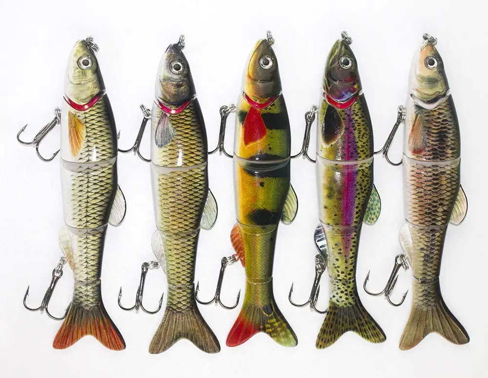 1 шт. 16 5 см рыболовные приманки многосоставная жизнь как Swimbait приманка для