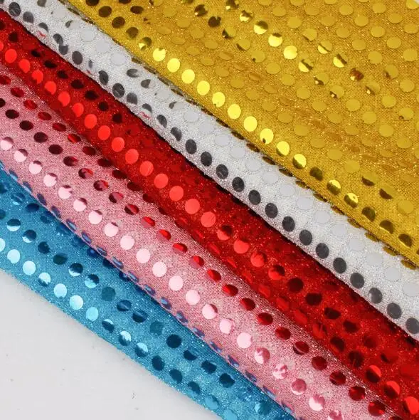 5 метров блестящая ткань с золотыми блестками для сцены свадьбы одежды часть