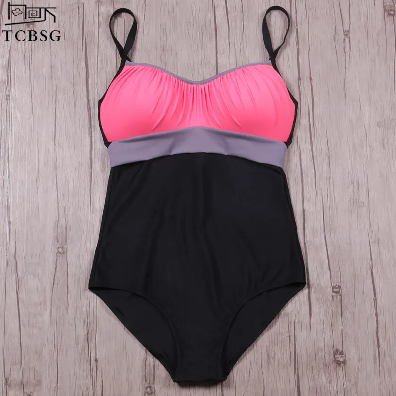 Женский слитный купальник tcbg купальный костюм в стиле пэчворк для пляжа монокини