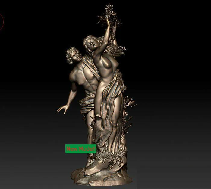 

3D model for cnc 3D CNC machine in STL file format Apollo and Daphne