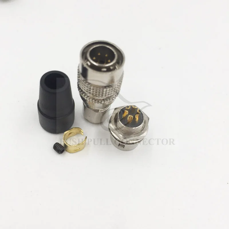 HIROSE разъем 6pin разъем PN; HR10A-7P-6P(73)/HR10A-7R-6S(73), Автомобильный Электрический провод разъемы, разъем питания