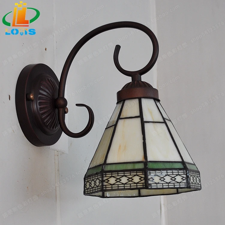 Настенные светильники Tiffanylamps в европейском стиле ретро ностальгические виде