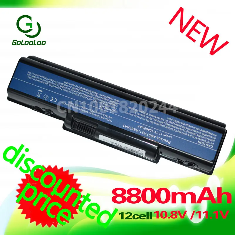 Golooloo 11 1 v ноутбук Батарея для acer Aspire AS07A31 4315 4320 4330 4332 4336 4520 4520G 4530 4535 4535G 4710G 4710Z 4720G