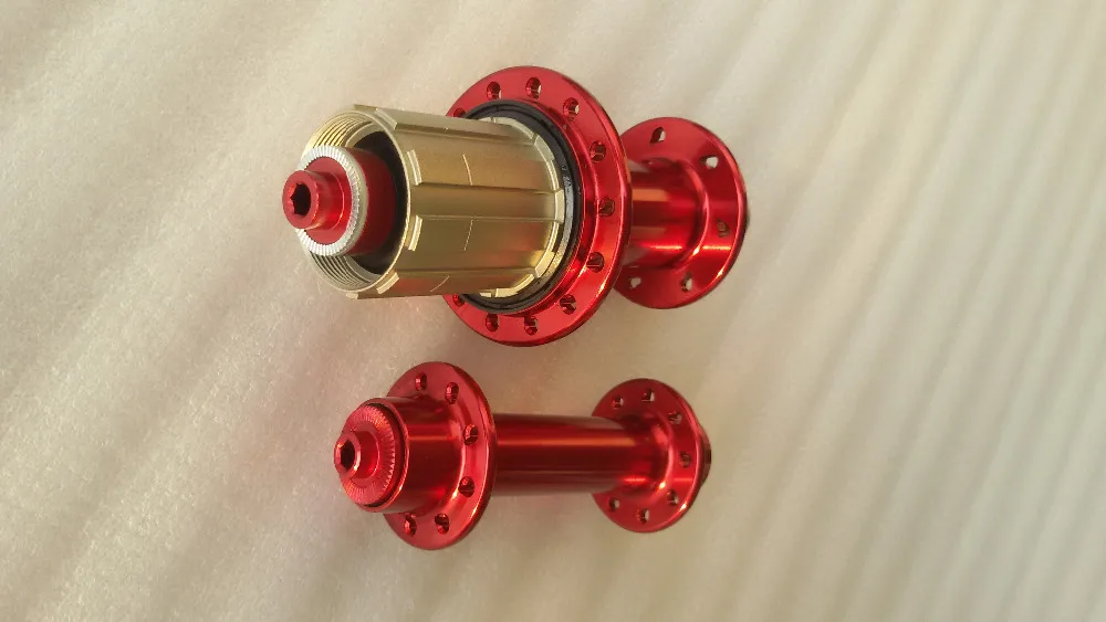 Супер светильник кие ступицы для дорожного велосипеда 284g Powerway R13 18/21 2:1 передние 18