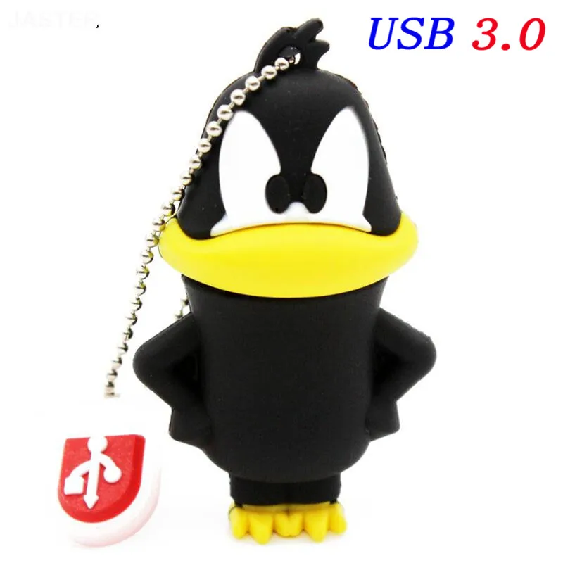 A JASTER USB 3,0 емкость милый жук Банни Флешка мультфильм кролик карта памяти Животные ручка-накопитель 4 ГБ 8 ГБ 16 ГБ 32 ГБ 64 ГБ подарок - Цвет: A