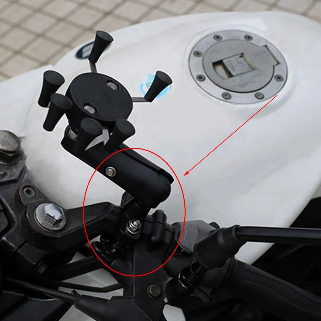 U болт для мотоцикла крепление на руль велосипеда 1 дюйм шара камеры Gopro смартфона