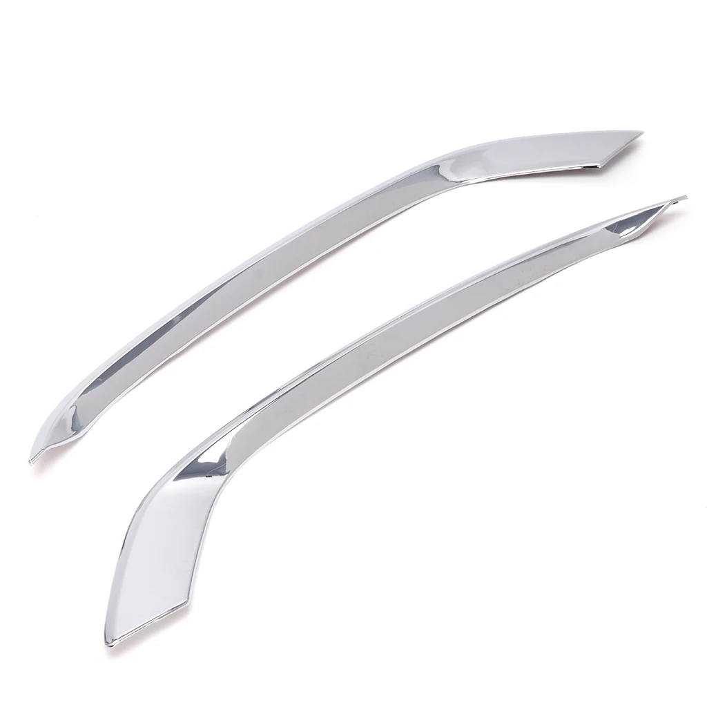 2 Pcs Chrome Car Front Fog Light Lamp Cover Trim For Ford Focus 4 MK4 2015-2017 | Автомобили и мотоциклы