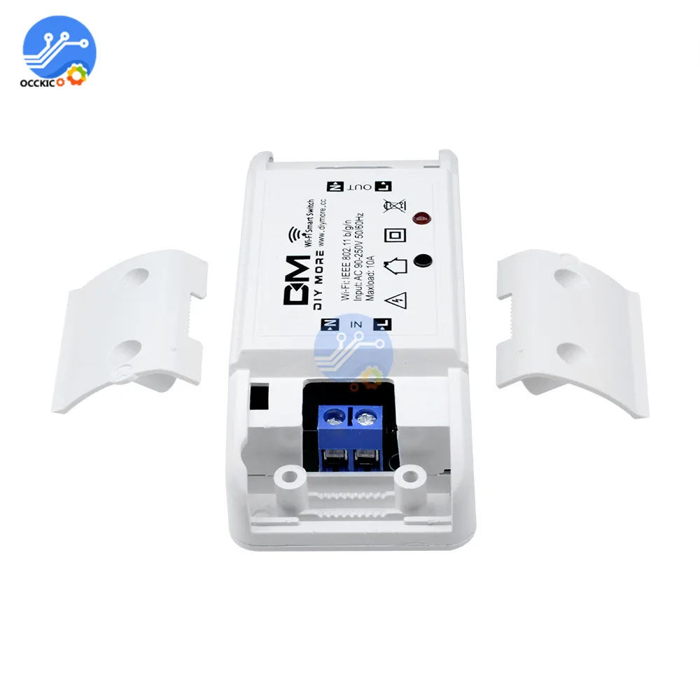 Sonoff DM AC 90 V-250 V умный пульт дистанционного управления Wifi переключатель Diy таймер беспроводной прерыватель смарт WiFi розетка Смарт для Google Home