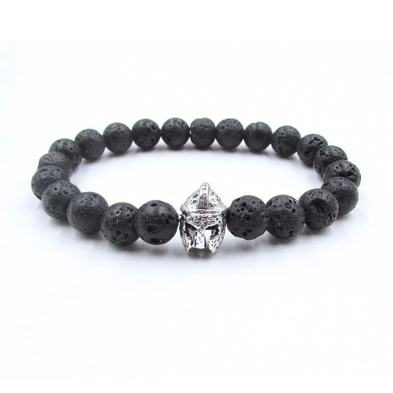 tiger eye Beads helmet Charm Bracelets &amp Bangles Elastic Stretch Women Jewelry Pulsera | Украшения и аксессуары