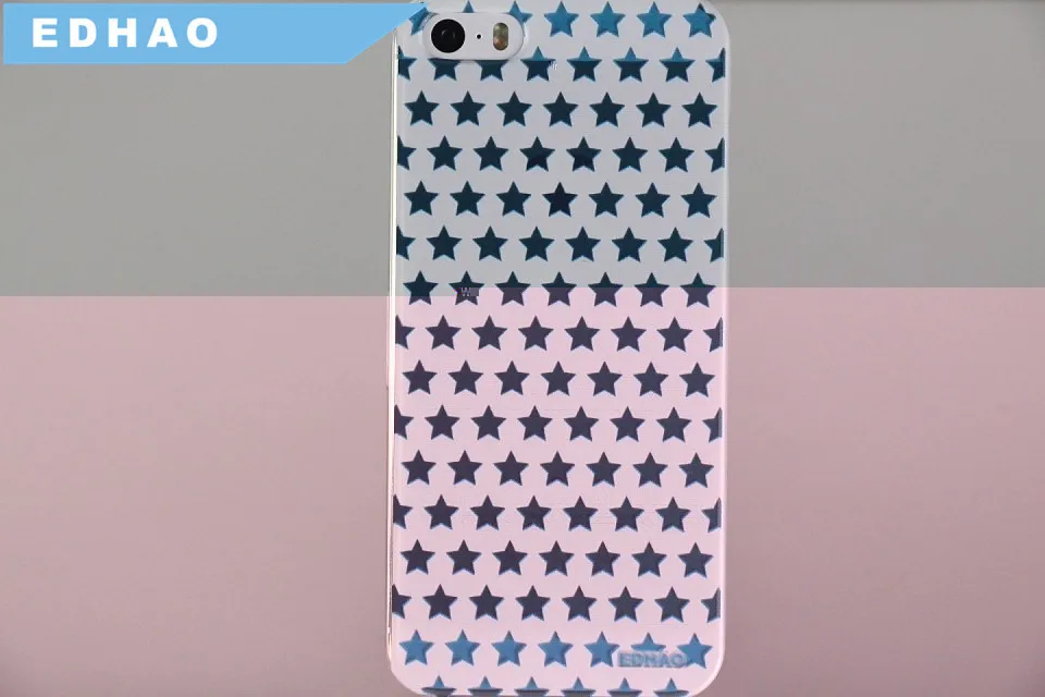 Original Creative Design Blue Star Pattern Phone Case for Apple Iphone 5/5S |