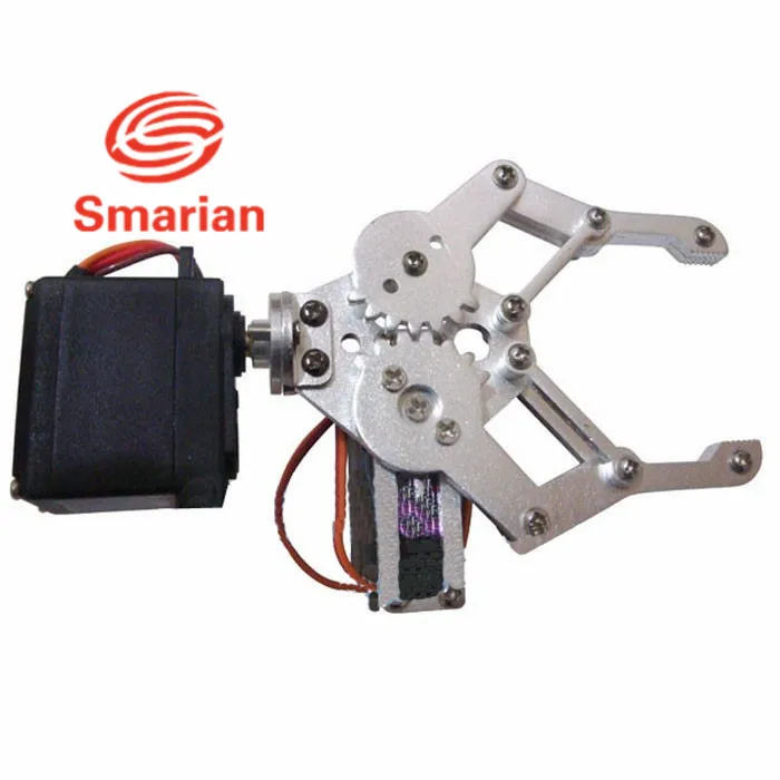 Robot Arm 2 DOF алюминиевый набор для крепления зажимов + сервопривод MG996R