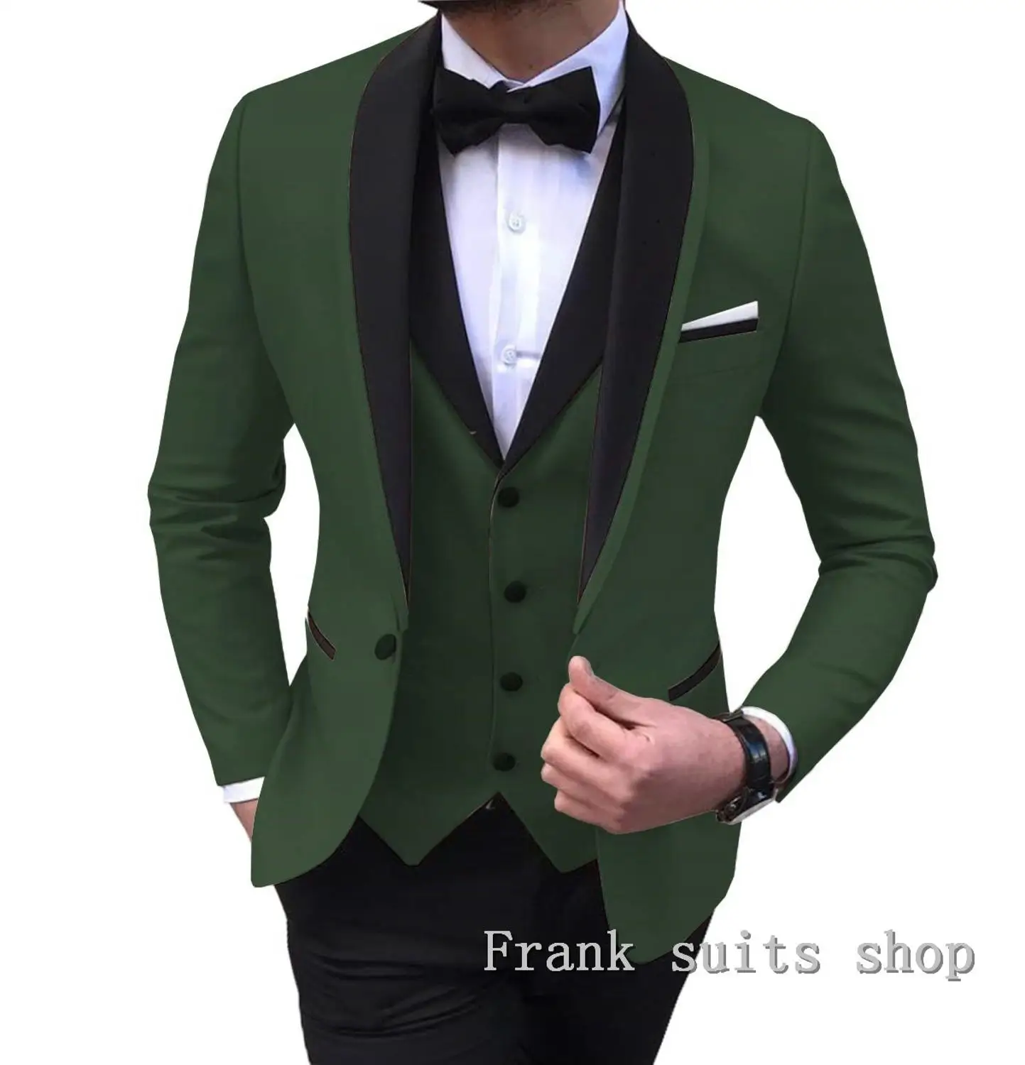 as picture Последние конструкции пальто брюки розовый мужской костюм Slim Fit смокинг жениха 3 шт под заказ свадебные костюмы блейзер набор - Цвет: as picture