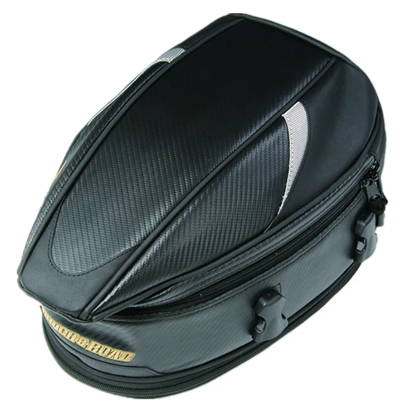 

High Capacity Motorcycle Rear Tail Bag Rear Seat Bag Backpack Motorcycle helmet Mountable Motorbike riding Multifunctional Bag