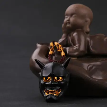 Новый Лидер продаж 2016 года японский буддийский зло ONI нох Hannya маска подвеска тема