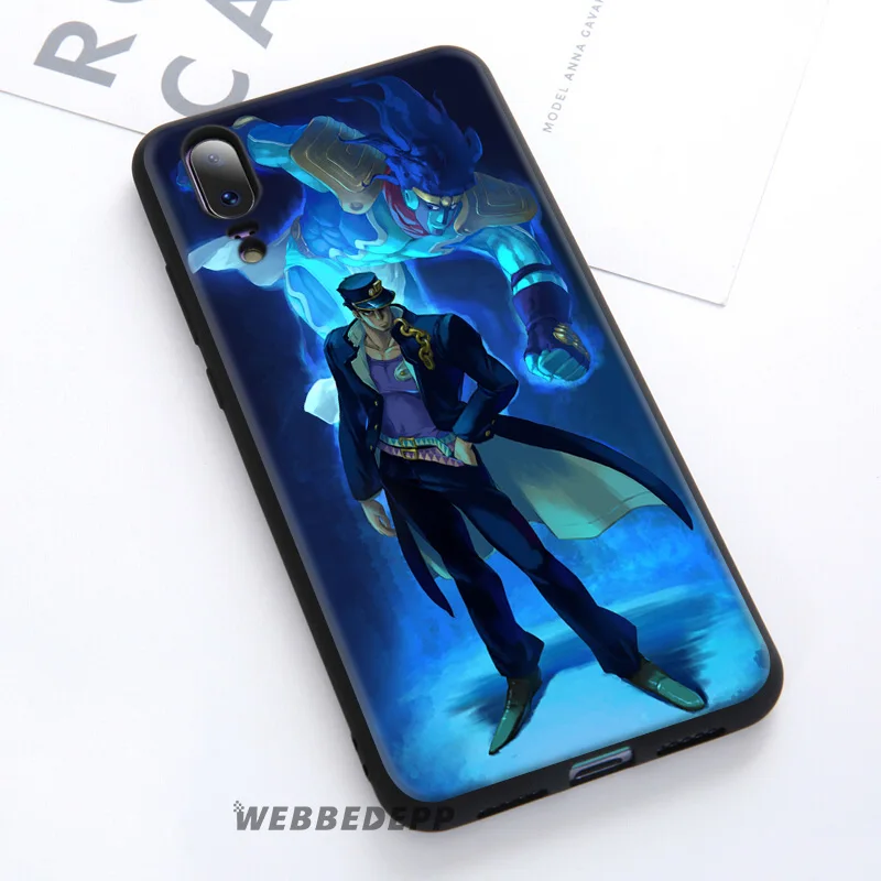 WEBBEDEPP JoJo's Bizarre Adventure Soft Case For Huawei P30 P20 Pro P10 P9 Lite 2017 P Smart 2019 & Nova 3 3i Y9 |