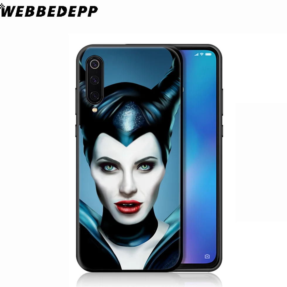 WEBBEDEPP Witch Maleficent Soft Case for Xiaomi Mi 9T 9 8 SE 6 A1 A2 A3 Lite MiA1 MiA2 MiA3 F1 MAX 3 Mi8 CC9E CC9 |