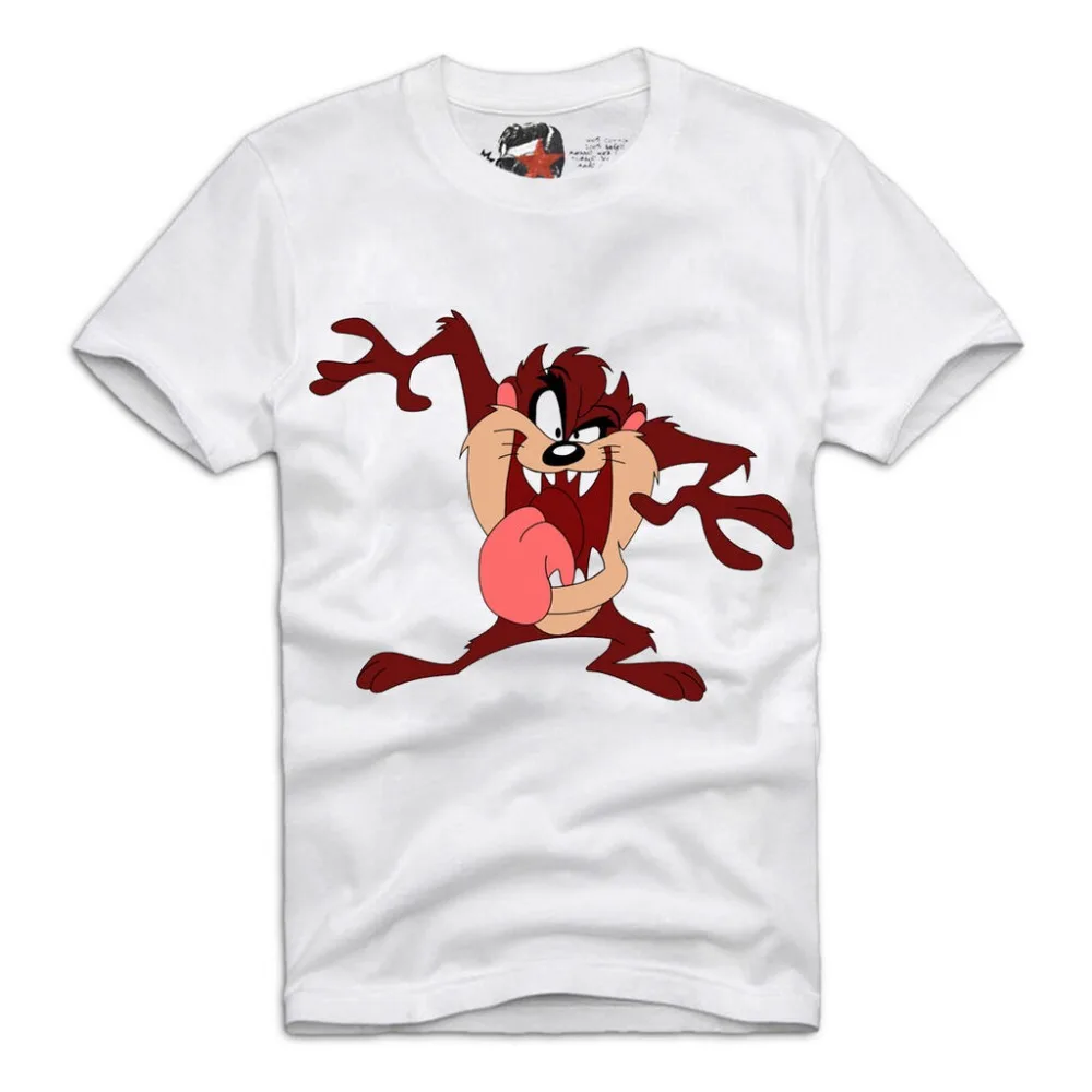Tasmanian футболка дьявол Taz Coyote Looney Tunes брендовая мужская с рисунком 2019 модная