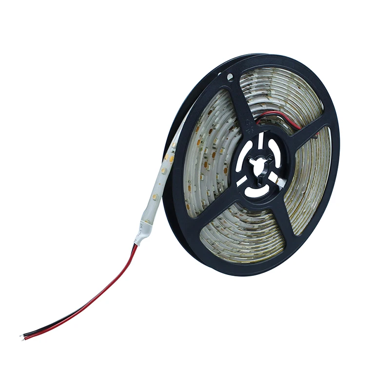 Розовый цвет 3528 Светодиодная лента 5 м 60LED/м DC12V гибкая IP 65 Водонепроницаемая