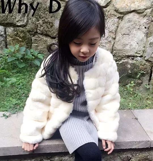 girls fur coat NEW FASHION CHILDREN GIRL THICK WINTER COAT FAUX FUR PRINCESS casaco infantil clothes | Детская одежда и обувь
