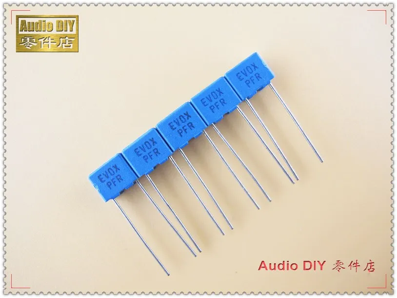 

10PCS/50PCS EVOX PFR Series 5600pF 63V 63v5600pf 5% MKP Film Capacitor 5.6nF 562
