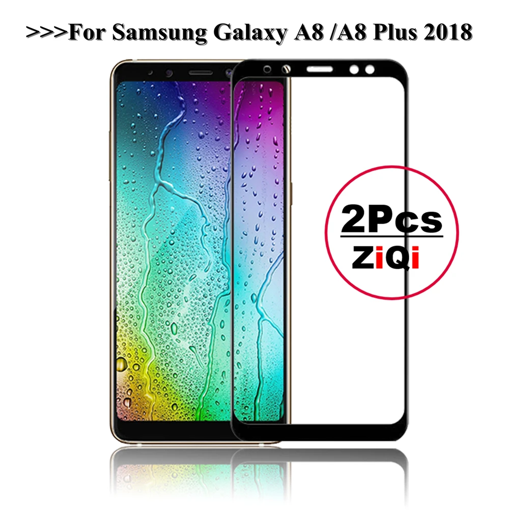 Для samsung Galaxy A8 A530 A530F 9H полное покрытие из закаленного стекла для A8+ A8 Plus SM-A730F/DS Защитная пленка для экрана