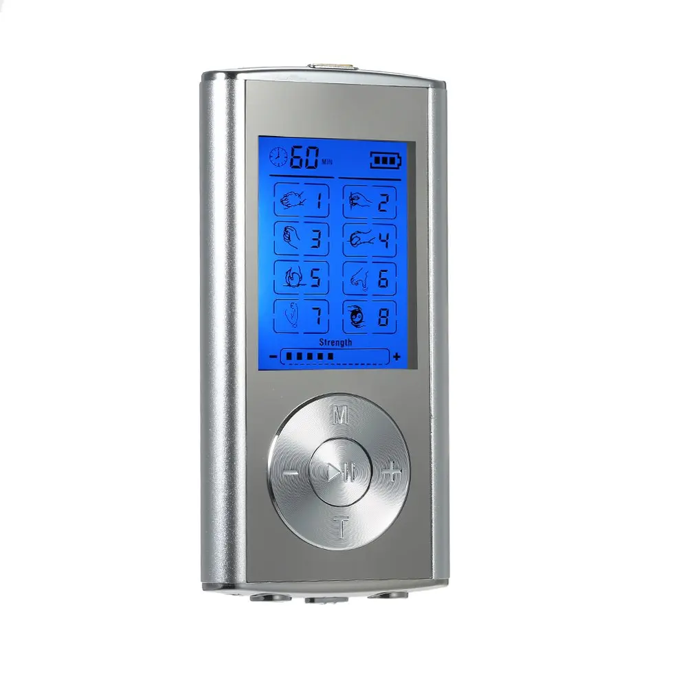 8 режимов Массажная нашивка в виде музыкального инструмента Электротерапия