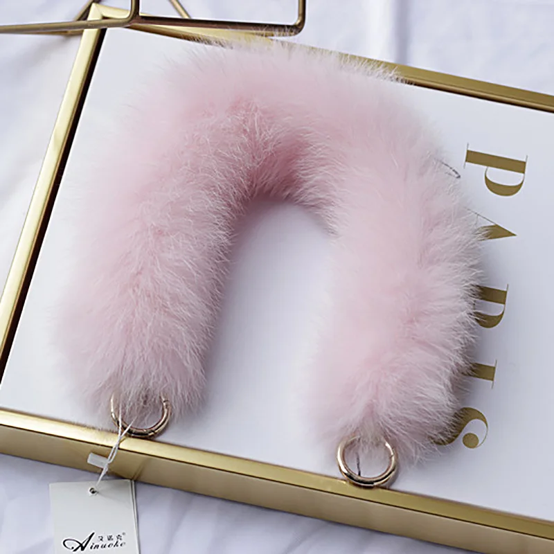4 55 см Теплые Ремни для сумок искусственная меховая сумка ручка сумка ремень Женская сумка ремни через плечо ремень сумка аксессуары части Золотая пряжка - Цвет: 4