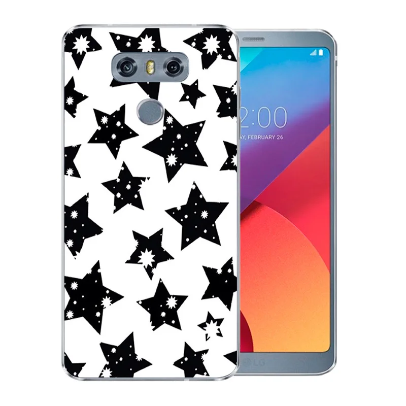 5 7-дюймовый чехол для LG G6 мягкий ТПУ LGG6 с красочным рисунком ультра тонкий