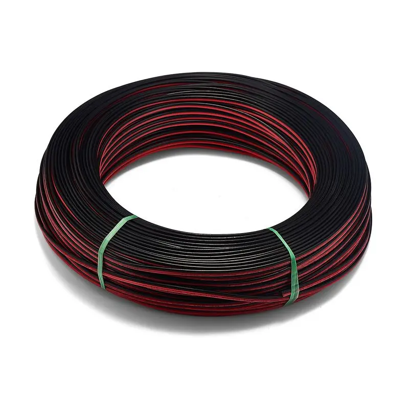 Светодиодные ленты 2 контактный Удлинительный кабель 100 м 18AWG Core SM JST разъем Мощность электрические провода для батарейный отсек Светодиодные лампы свет