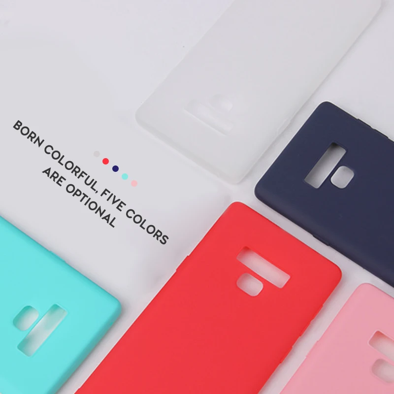 Ultra-thin Candy Color Case for Samsung Galaxy S10e S10 Plus S9 S8 S7 Edge Note 9 8 Silicon TPU Soft Cases For |