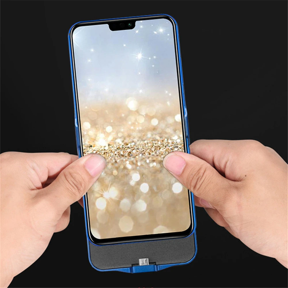Тонкие Чехлы для зарядного устройства ZKFYS Huawei Honor 10 Lite чехол аккумулятора 6000 мАч
