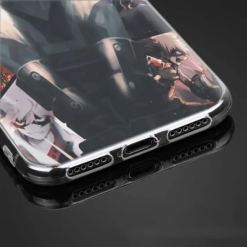 Прозрачный чехол my hero Academy для Apple iPhone 7 8 Plus 6 6s Plus 5 5S X XR XS MAX TPU мягкие чехлы Coque