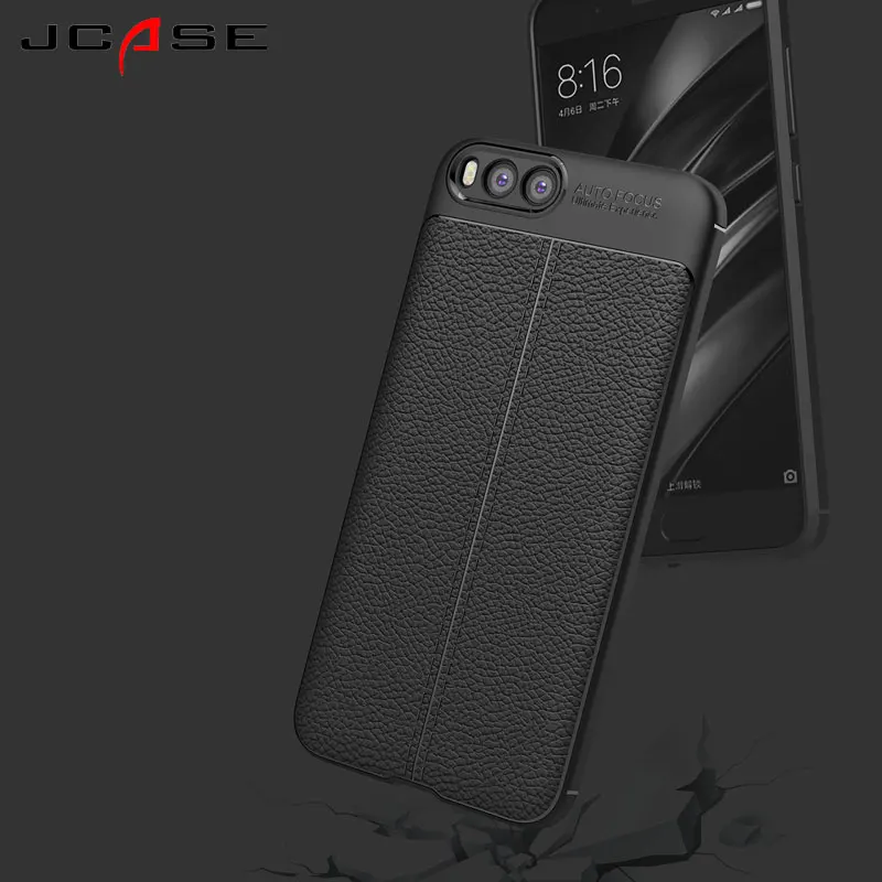 JCASE Модный мягкий силиконовый ультра-тонкий чехол для мобильного телефона Xiaomi 6 MAX