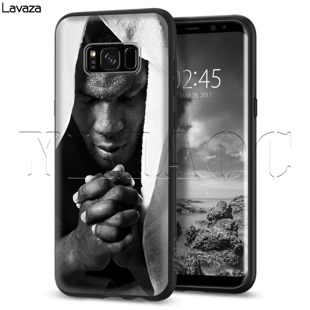 Lavaza удар Майка Тайсона чехол для Samsung Галактики S6 S7 край J6 S8 S9 S10 плюс A3 A5 A6 A7 A8 A9 Note 8