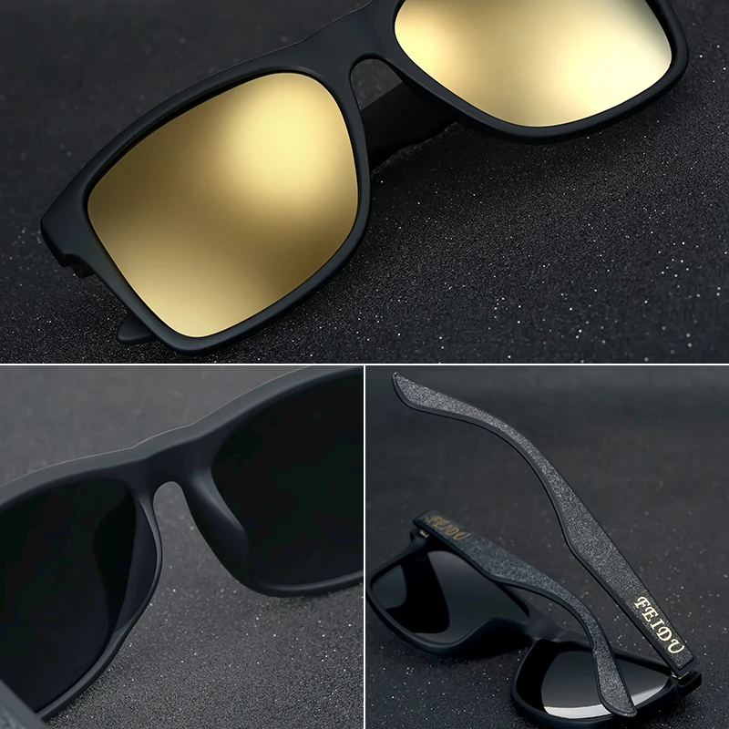 Мужские и женские солнцезащитные очки FEIDU классические брендовые поляризованные